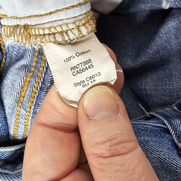 J. Crew Factory Denim Blue Jean Women's Shorts - Picture 5 of 5